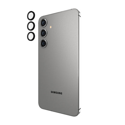 Case-Mate Aluminium Ring Lens Protector – Schutzglas für das Kameraobjektiv des Samsung Galaxy S24+ (Schwarz)
