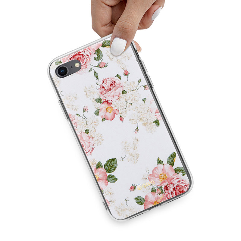 Crong Flower Case  Case for iPhone SE 2020 / 8 / 7 (pattern 02)