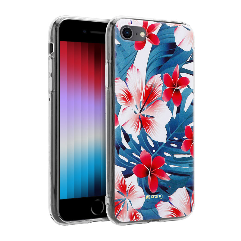 Crong Flower Case  Case for iPhone SE 2020 / 8 / 7 (pattern 03)