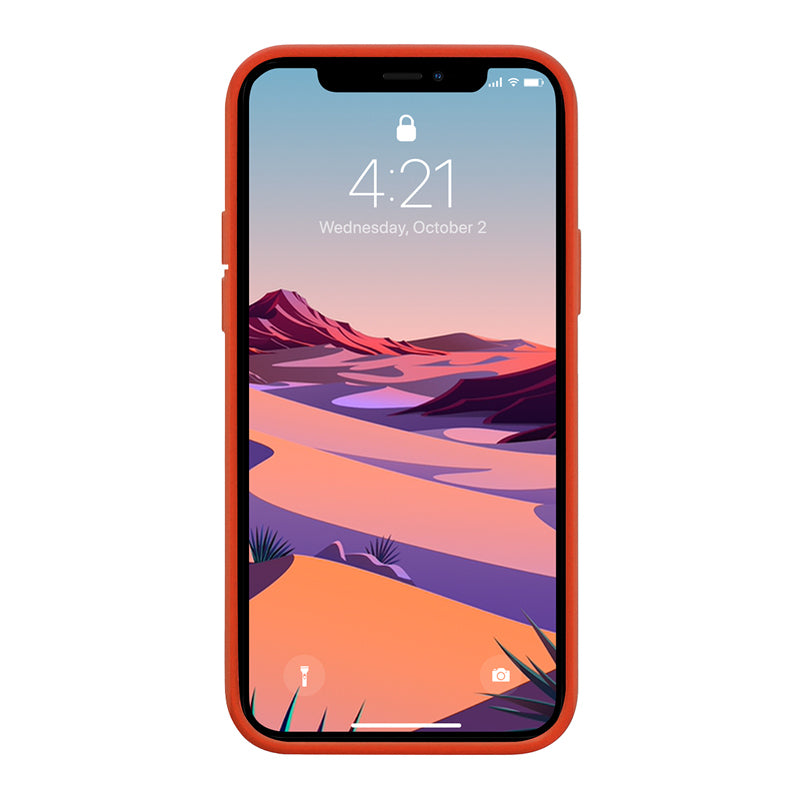 Crong Color Cover - Flexible Case for iPhone 12 Pro Max (Red)