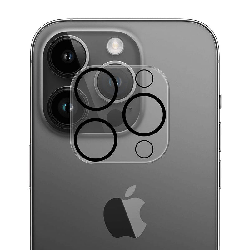 3mk Lens Pro Full Cover - Cameralensglas voor iPhone 15 Pro / 15 Pro Max