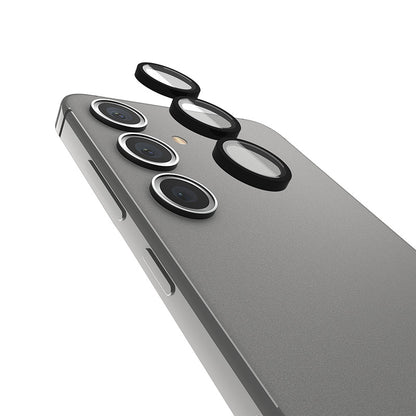 Case-Mate Aluminium Ring Lens Protector – Schutzglas für das Kameraobjektiv des Samsung Galaxy S24+ (Schwarz)