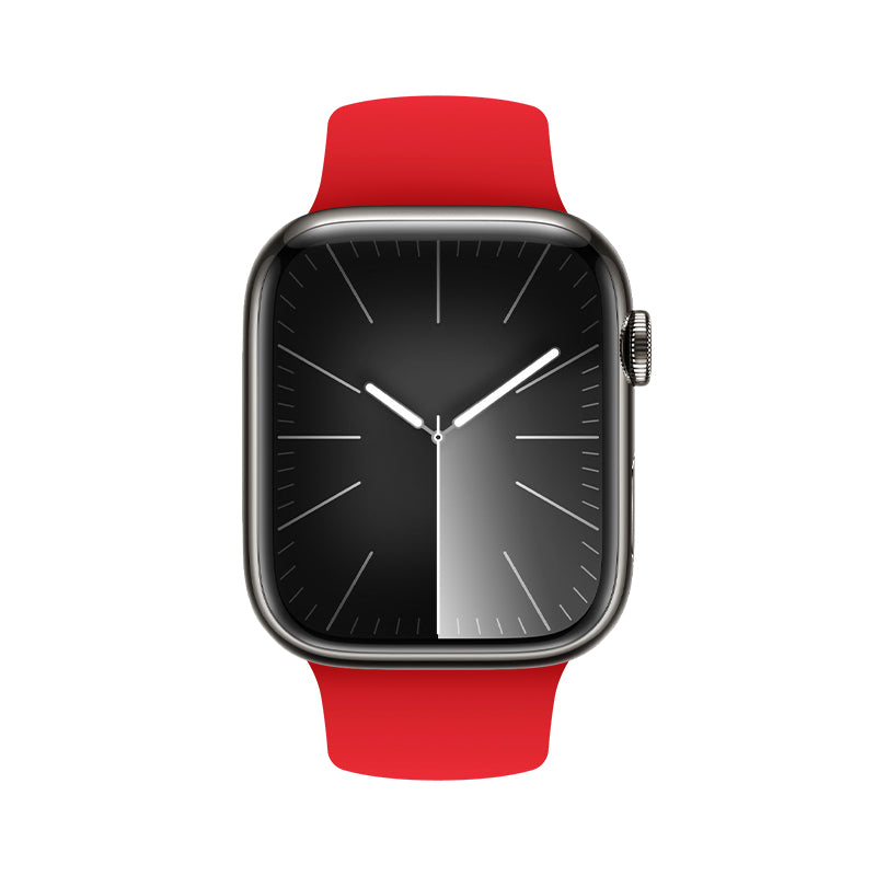 Crong Liquid Band voor Apple Watch 42/44/45/49 mm (rood)