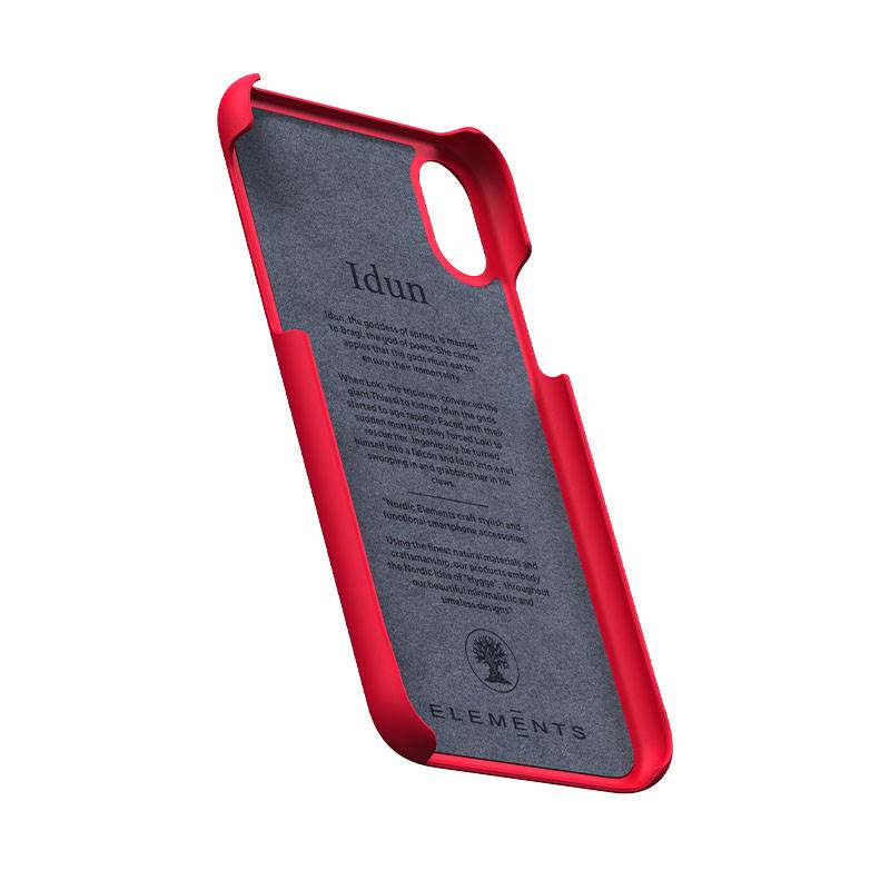 Nordic Elements Saeson Idun - Case for iPhone Xs / X (Red)