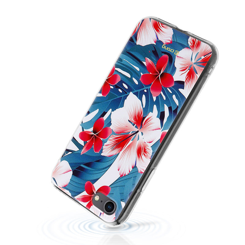 Crong Flower Case  Case for iPhone SE 2020 / 8 / 7 (pattern 03)