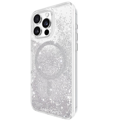 Case-Mate Waterfall MagSafe - Hülle für iPhone 16 Pro Max (Silber)