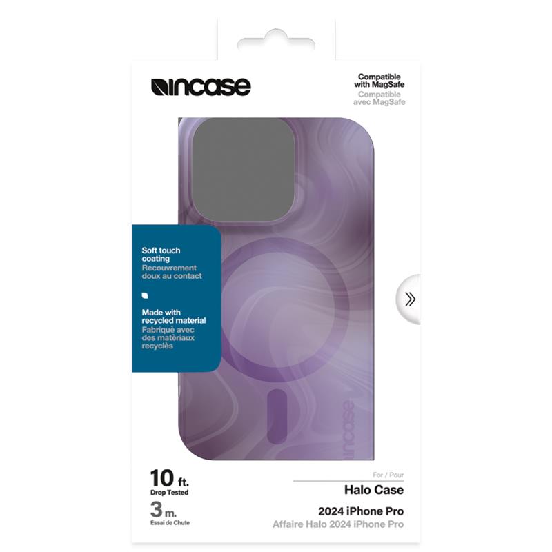 Incase Halo Case MagSafe - Case iPhone 16 Pro (Olie Lila)