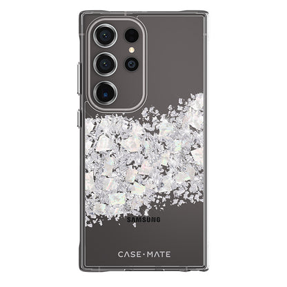 Case-Mate Karat - Samsung Galaxy S24 Ultra Hülle verziert mit Perlmutt (A Touch of Pearl)