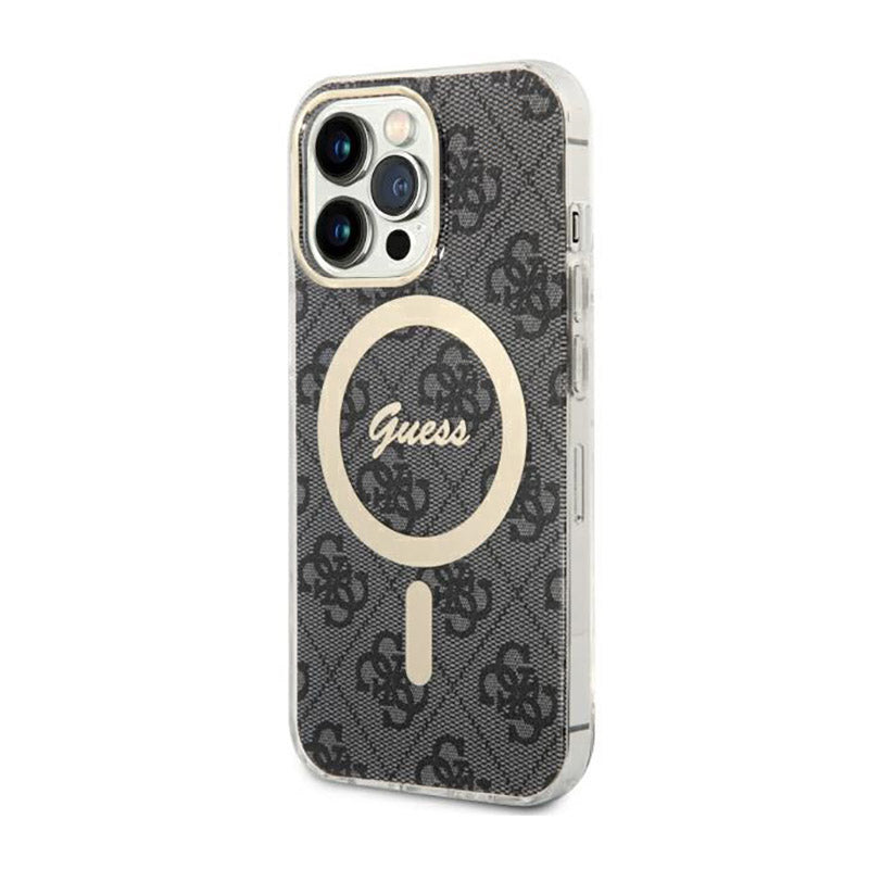 Guess 4G MagSafe - Case for iPhone 13 Pro (Black)