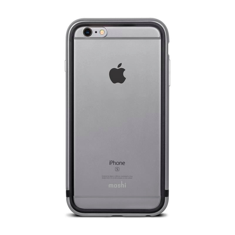 Moshi iGlaze Luxe - Metalen bumperhoesje voor iPhone 6s Plus / iPhone 6 Plus (titaniumgrijs)