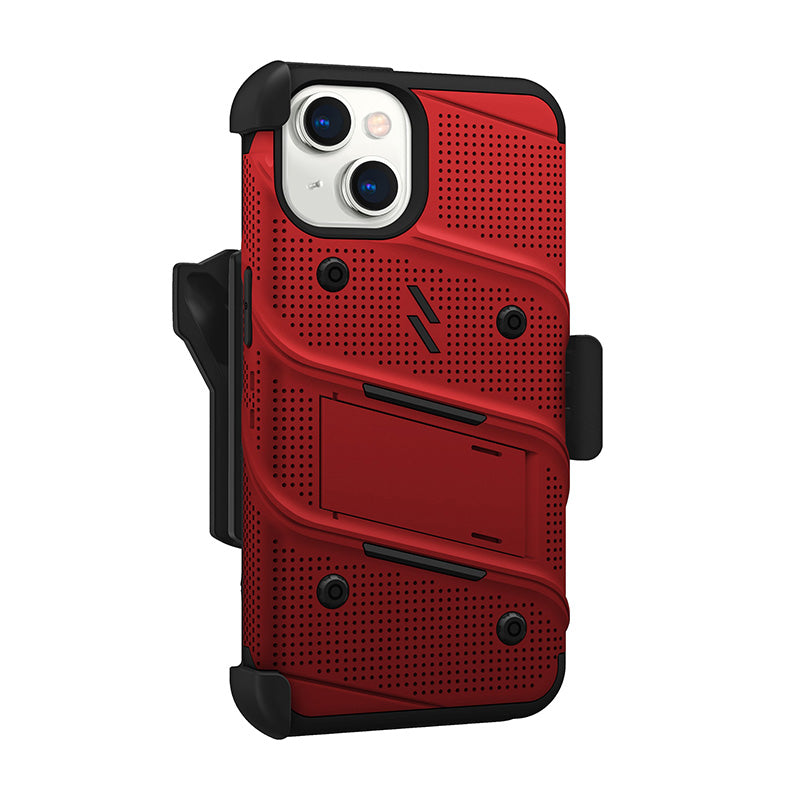 ZIZO BOLT Serie – Hülle für iPhone 14 (Rot)