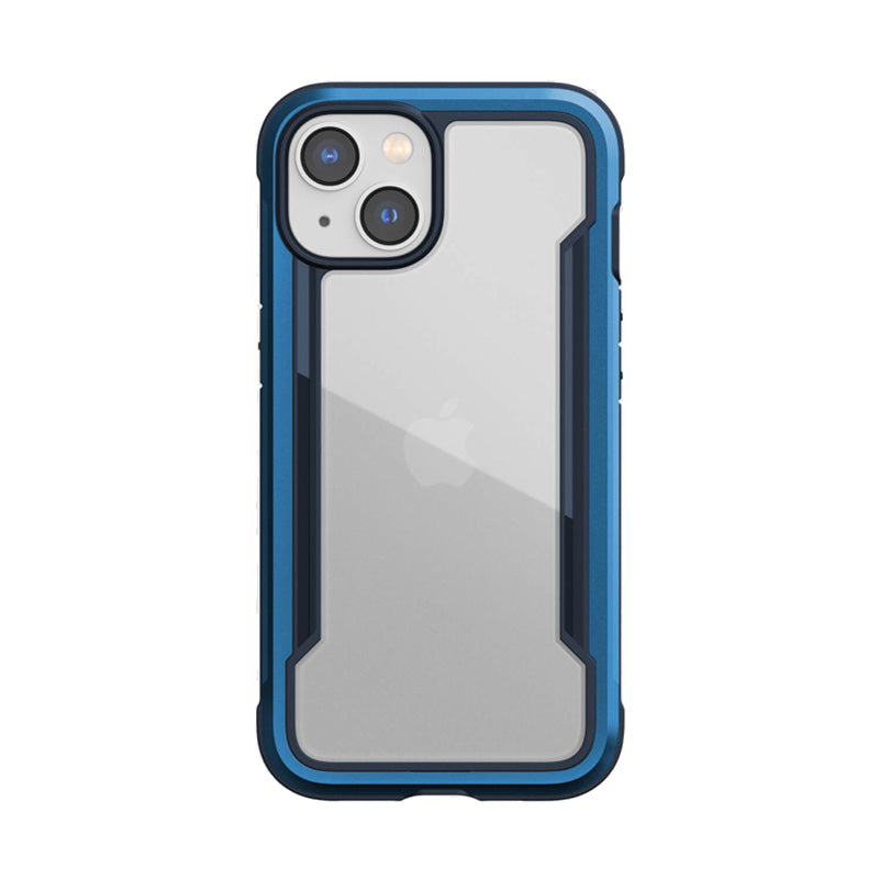 X-Doria Raptic Shield - aluminium hoesje voor iPhone 14 (valtest 3m) (marineblauw)