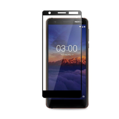 Crong 7D Nano Flexible Glass – Hybrid-Displayschutz mit vollständiger Abdeckung 9H Nokia 3.1