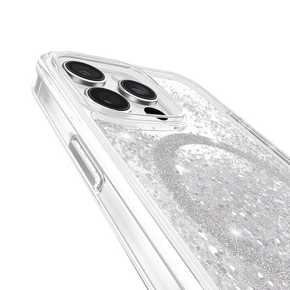 Case-Mate Waterfall MagSafe - Hülle für iPhone 16 Pro Max (Silber)