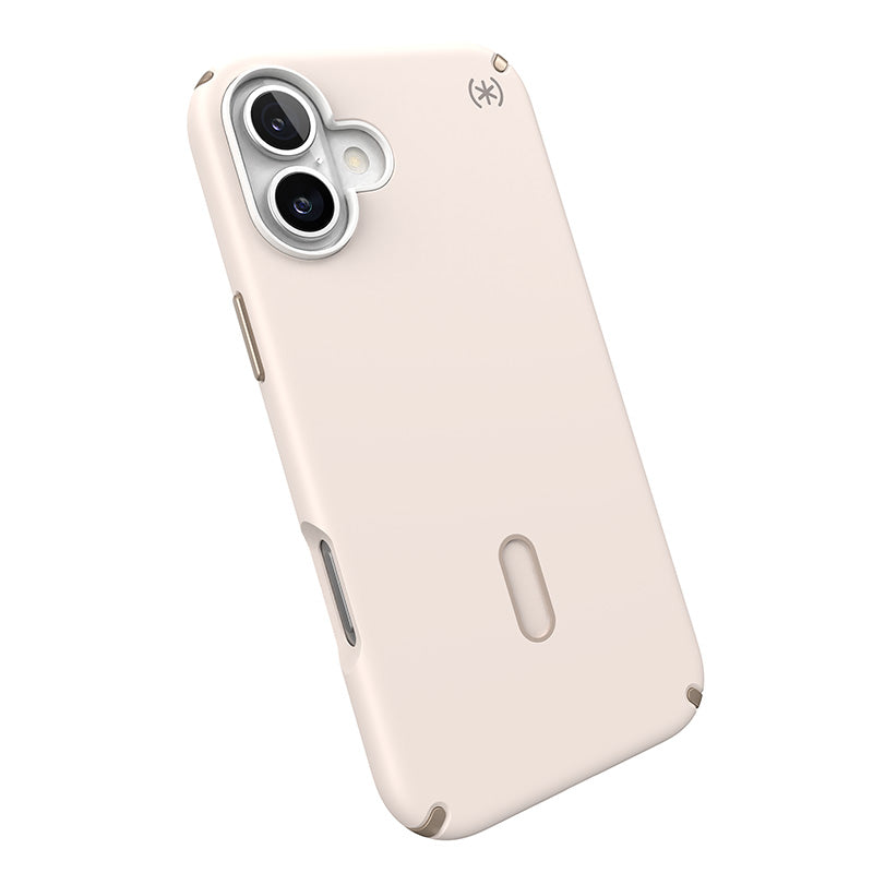 Speck Presidio2 Pro ClickLock &amp; MagSafe - Hoesje voor iPhone 16 Plus (Bleached Bone / Heirloom Gold / Hazel Brown)