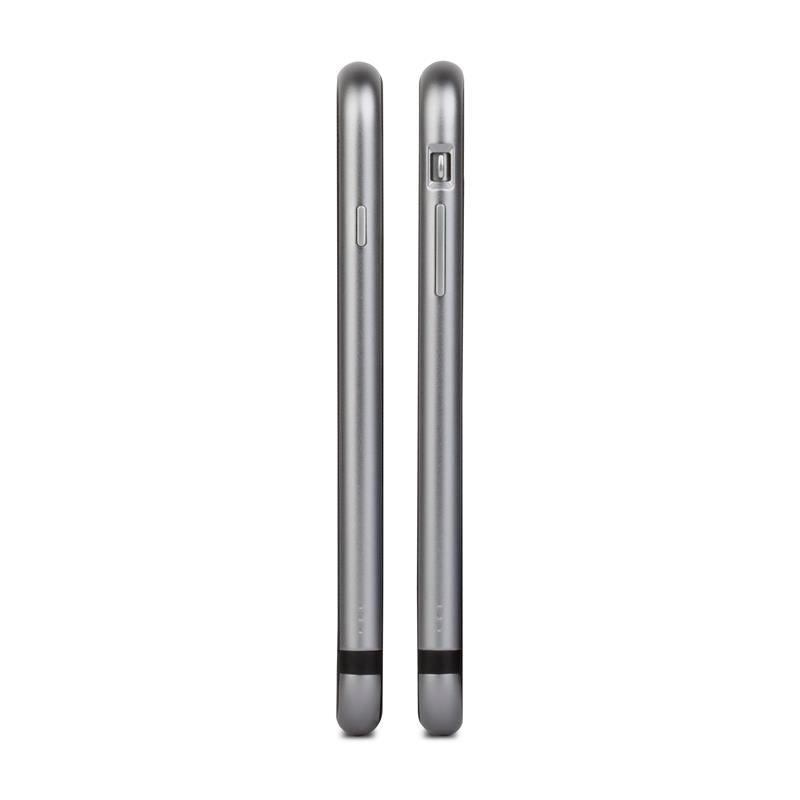 Moshi iGlaze Luxe - Metalen bumperhoesje voor iPhone 6s Plus / iPhone 6 Plus (titaniumgrijs)