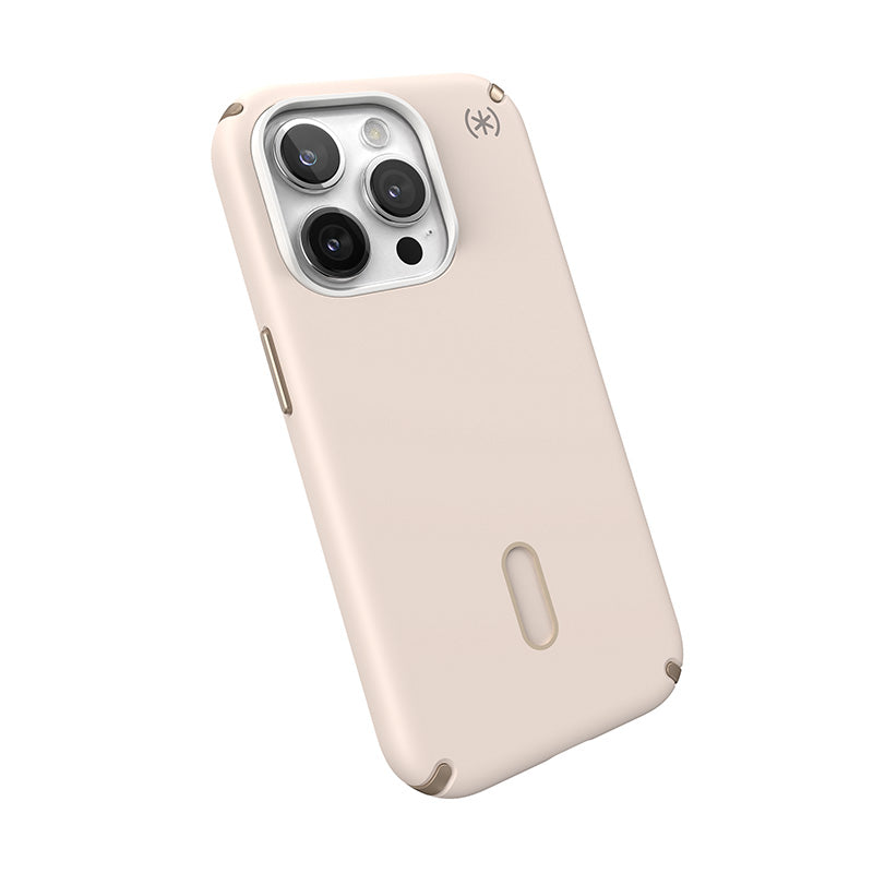 Speck Presidio2 Pro ClickLock & MagSafe - Case for iPhone 15 Pro (Bleached Bone / Heirloom Gold / Hazel Brown)