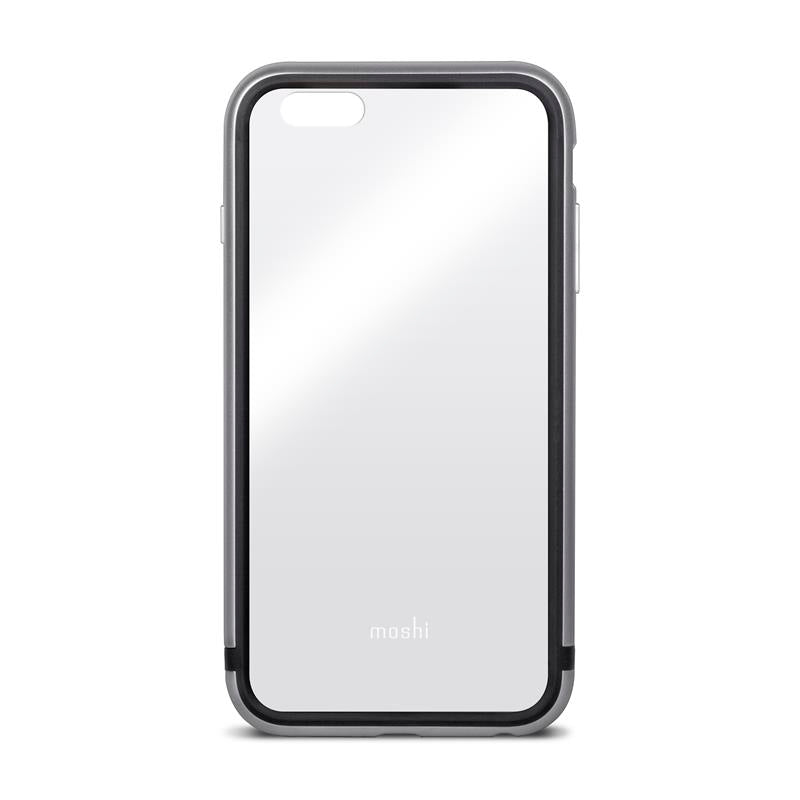 Moshi iGlaze Luxe - Metalen bumperhoesje voor iPhone 6s Plus / iPhone 6 Plus (titaniumgrijs)