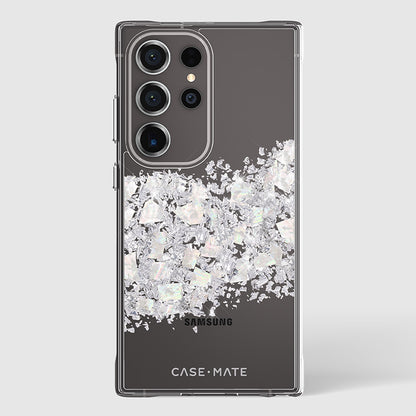 Case-Mate Karat - Samsung Galaxy S24 Ultra Hülle verziert mit Perlmutt (A Touch of Pearl)