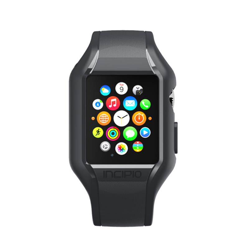 Incipio NGP Band - elastische band voor Apple Watch 38/40/41 mm (rook)