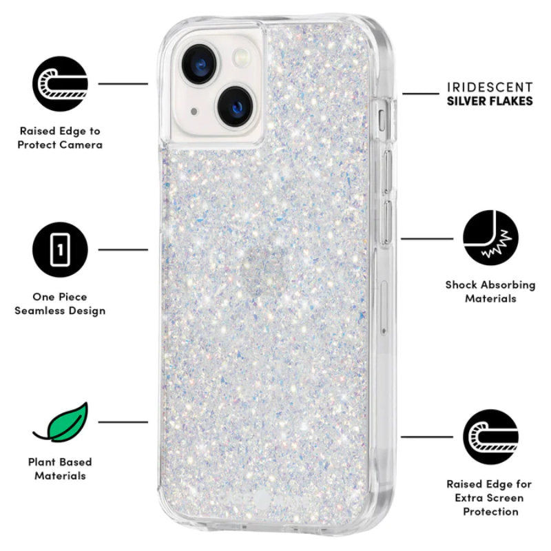 Case-Mate Twinkle - Case for iPhone 13 (Stardust)