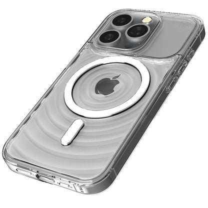 STM Reawaken Ripple MagSafe - Anti-stress case for iPhone 15 (Clear)