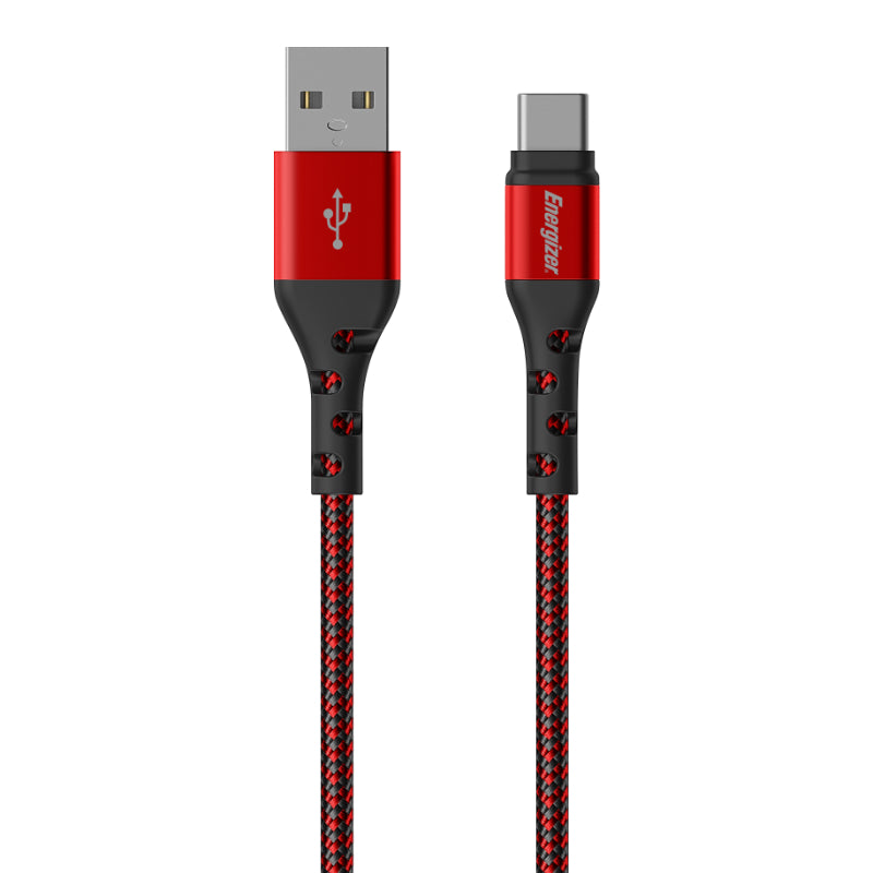 Energizer Ultimate - USB-A-zu-USB-C-Verbindungskabel 2 m (Rot)