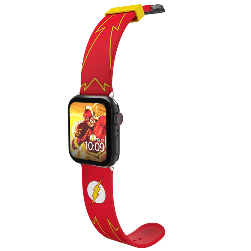 DC Comics - Band voor Apple Watch 38/40/41/42/44/45/49 mm (The Flash Tactical)