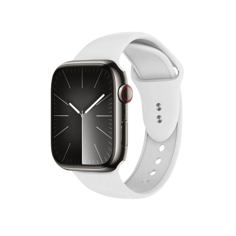 Crong Liquid Band for Apple Watch 42/44/45/49 mm (White)