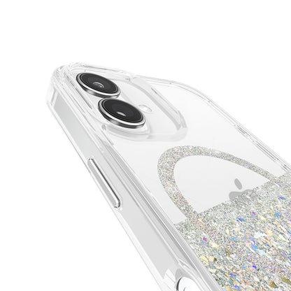 Case-Mate Karat MagSafe - Hülle für iPhone 16 (Holografische Seifenblase)