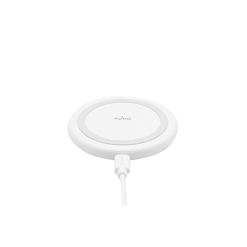 PURO Wireless Charging Station QI - Qi induktives kabelloses Ladegerät (weiß)