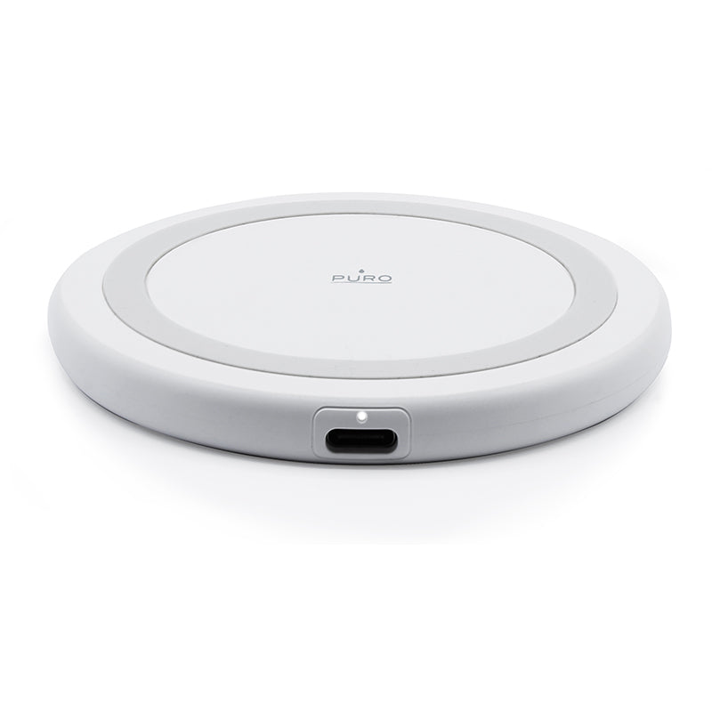 PURO Wireless Charging Station QI - Qi induktives kabelloses Ladegerät (weiß)