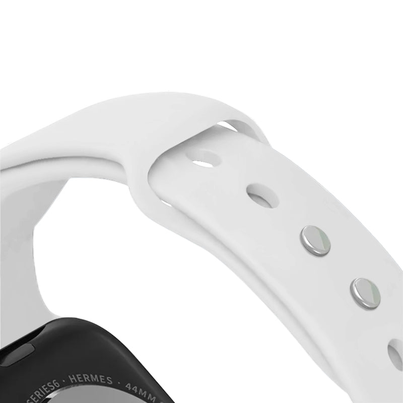 Crong Liquid Band for Apple Watch 42/44/45/49 mm (White)