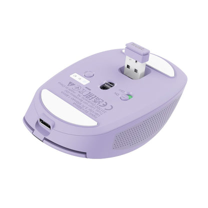 Trust Ozaa – Kabellose optische Maus (Lila)