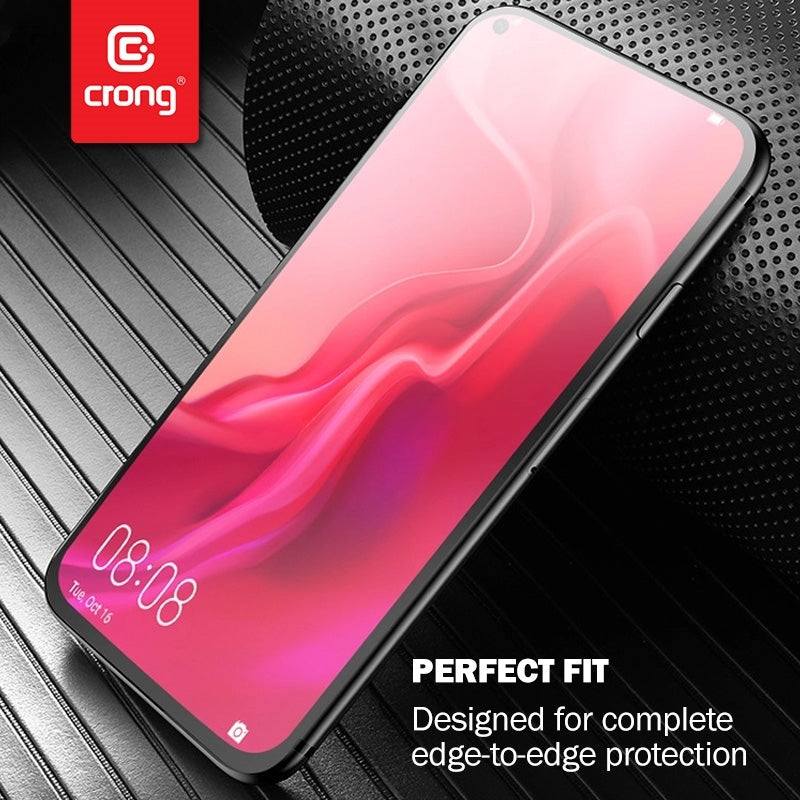 Crong 7D Nano Flexible Glass  Full Coverage Hybrid Screen Protector 9H Xiaomi Mi 11 Lite 5G