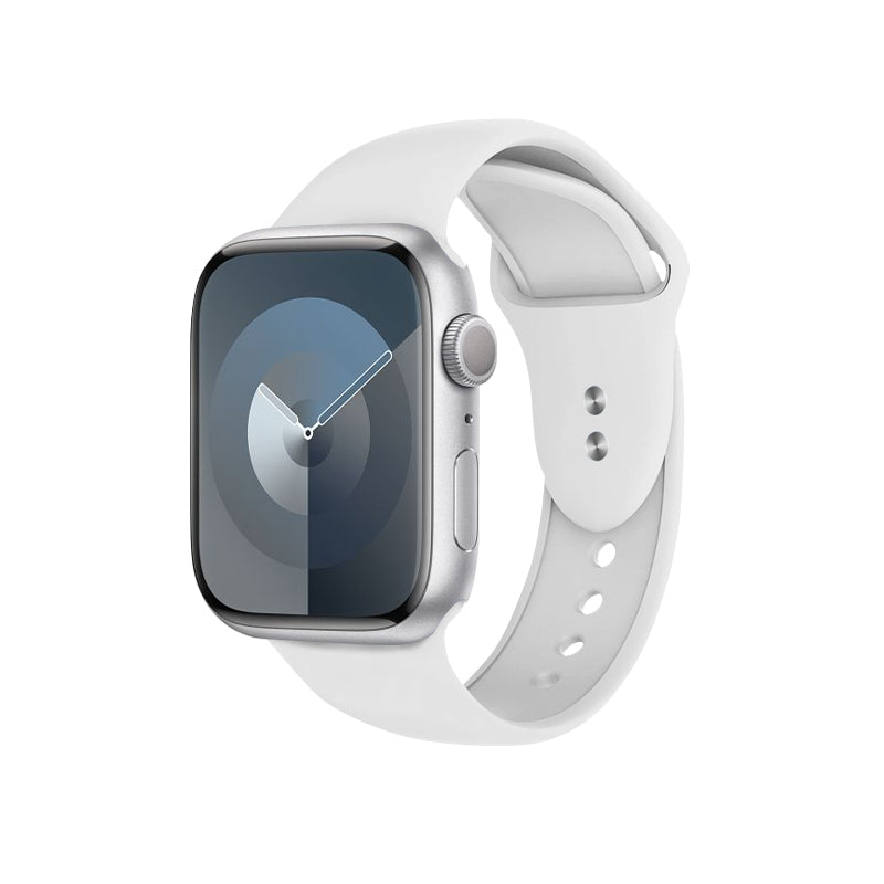 Crong Liquid Band for Apple Watch 42/44/45/49 mm (White)