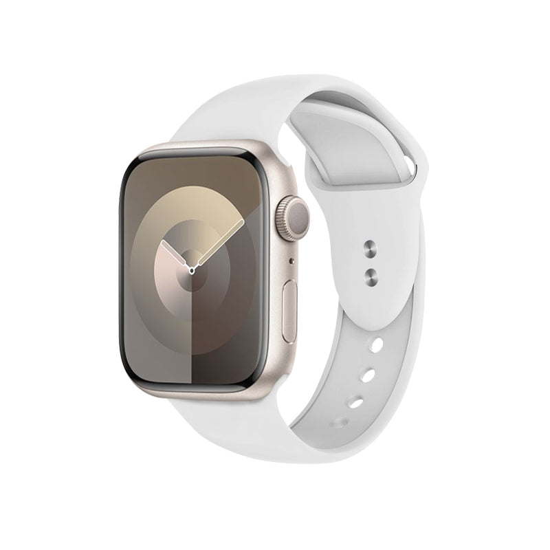 Crong Liquid Band for Apple Watch 42/44/45/49 mm (White)