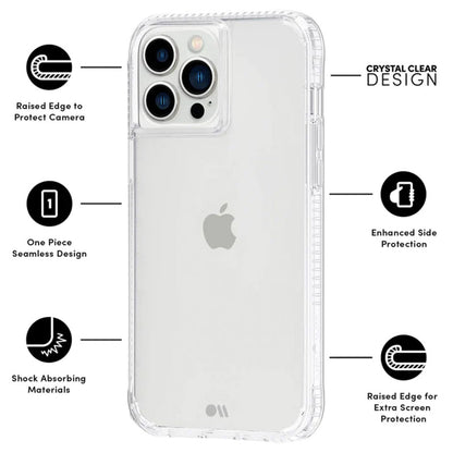 Case-Mate Tough Clear Plus - Hülle für iPhone 13 Pro Max (Transparent)