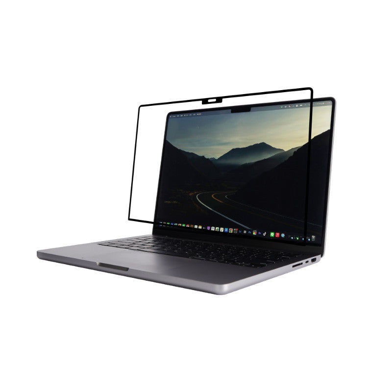 Moshi iVisor AG – Matter Displayschutz für MacBook Pro 14" (M3/M2/M1/2023-2021) (Schwarz/Klar/Matt)