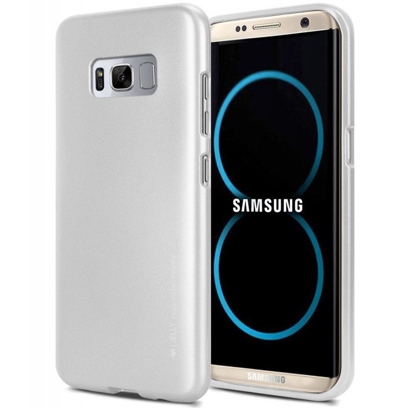 Mercury I-Jelly - hoesje voor Samsung Galaxy S8+ (zilver)