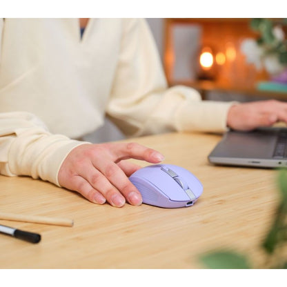 Trust Ozaa – Kabellose optische Maus (Lila)