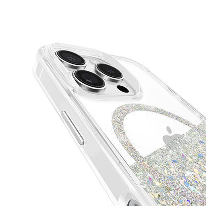 Case-Mate Karat MagSafe - Hülle für iPhone 16 Pro (Holografische Seifenblase)