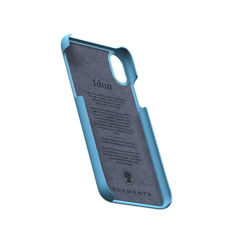 Nordic Elements Saeson Idun - Case for iPhone Xs / X (Petrol)