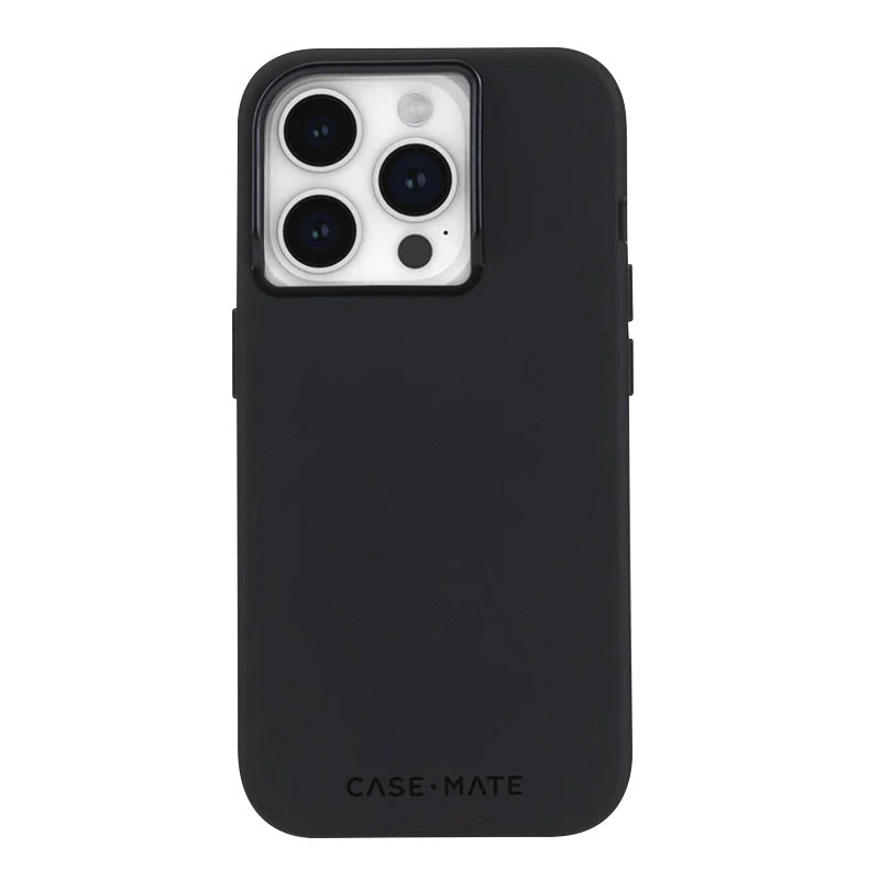 Case-Mate Siliconen MagSafe - Hoesje iPhone 15 Pro (Zwart)