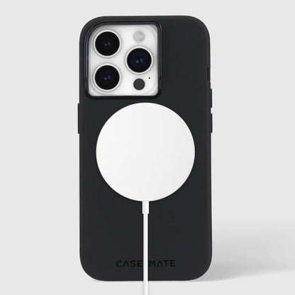 Case-Mate Silicone MagSafe - Hülle iPhone 15 Pro (Schwarz)
