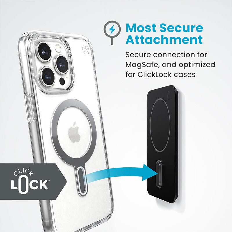 Speck Everywhere Mount + ClickLock - Magnetic MagSafe Mount (Black)