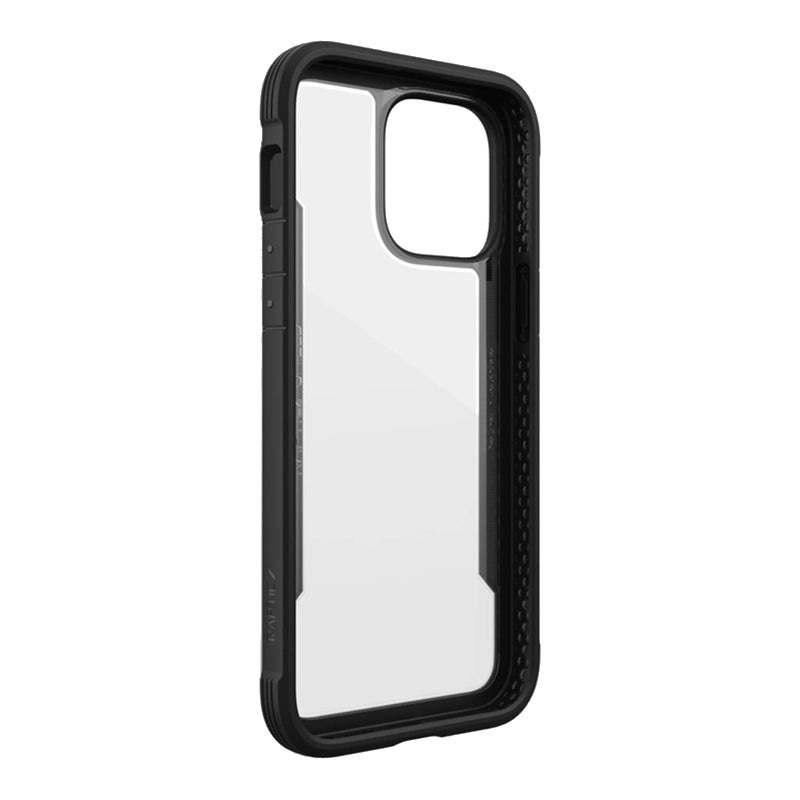 X-Doria Raptic Shield - aluminium hoesje voor iPhone 14 Pro Max (valtest 3m) (zwart)