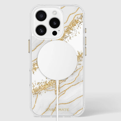 Case-Mate Karat MagSafe - Hülle für iPhone 16 Pro (Granit)