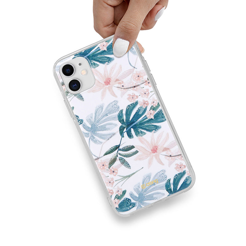 Crong Flower Case  Case for iPhone 11 (pattern 01)