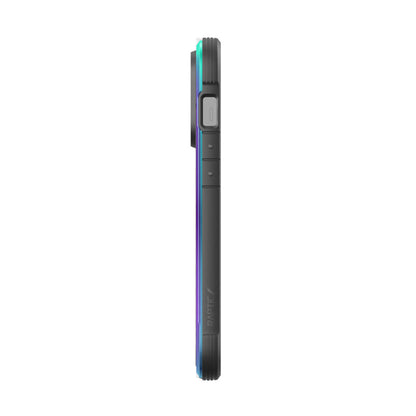 X-Doria Raptic Shield - Aluminum Case for iPhone 14 Pro (Drop-Tested 3m) (Iridescent)